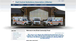 Desktop Screenshot of eastcentralambulance.com